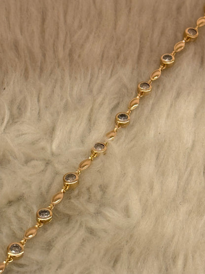 Goldplated bracelet-Bs28