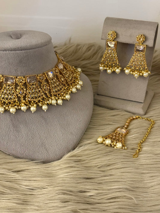 Goldplated Bridal Set-Bs110