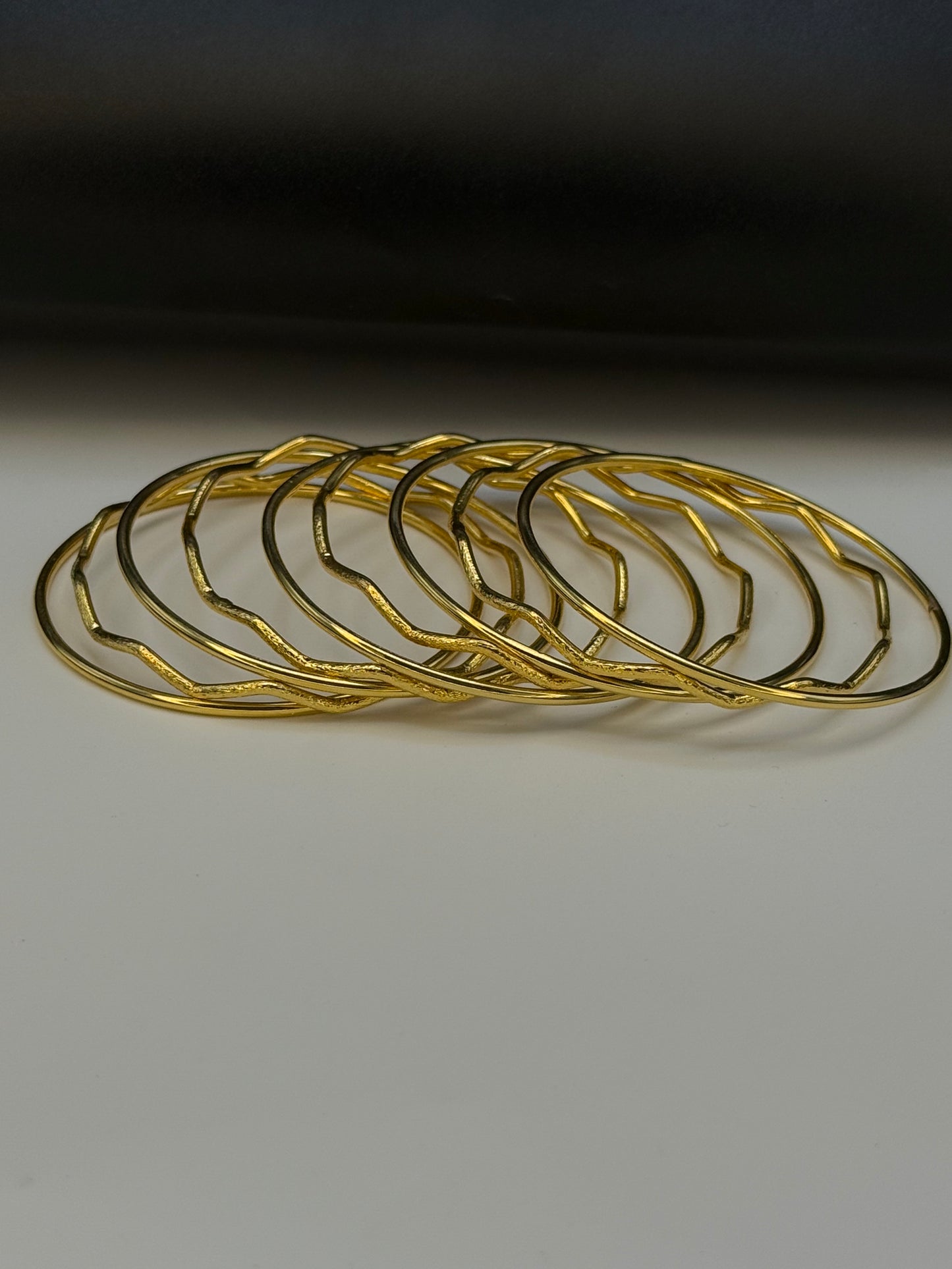 Gold Plated Bangles-B18