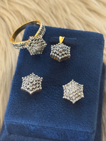 925 Silver Locket Set-SLS104