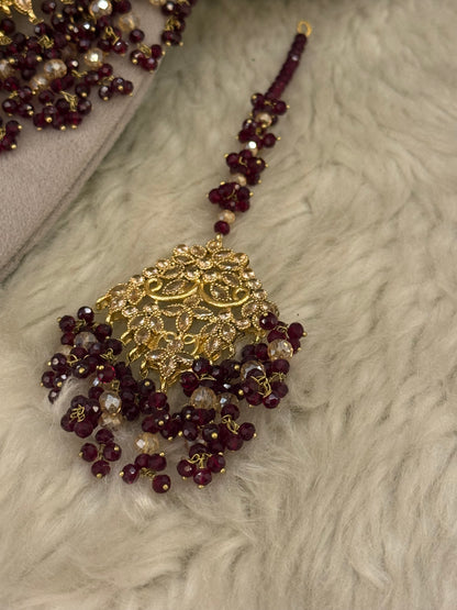 Goldplated Bridal Set-Bs87