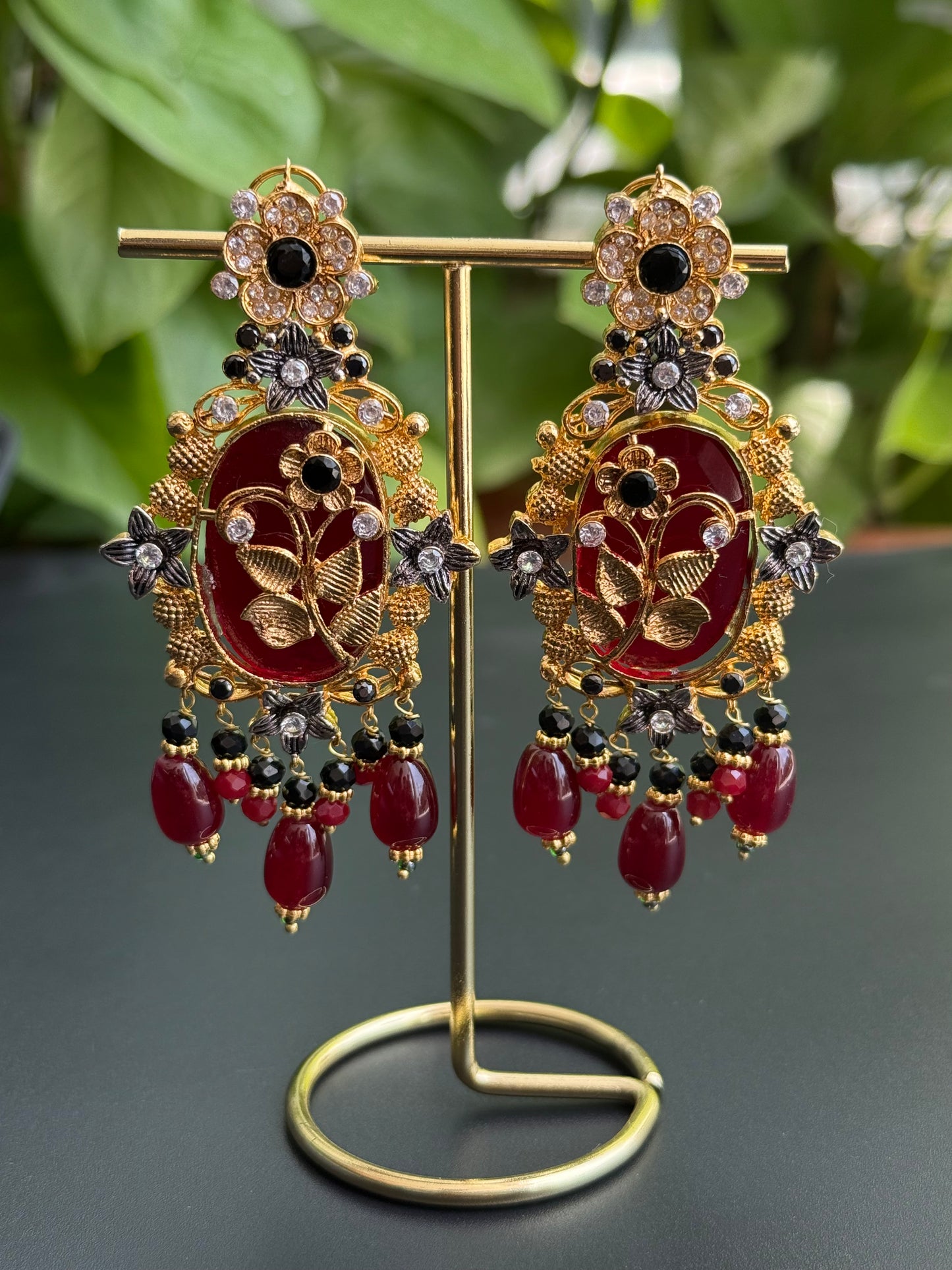 Royal Garden Earrings-Er38