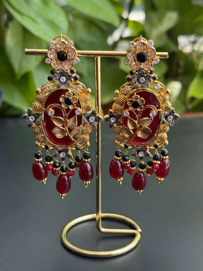 Royal Garden Earrings-Er38