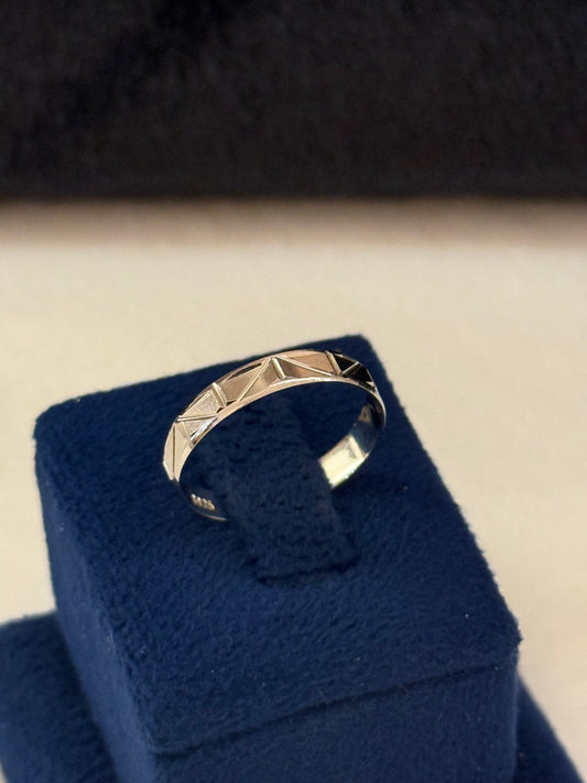 925 Silver Band-Sr100
