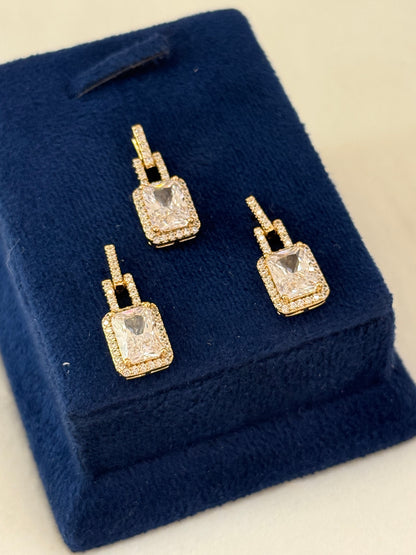 Goldplated Pendant Set-Ps87