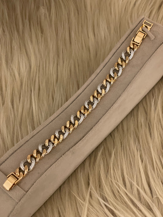 Goldplated Bracelet-Bs53