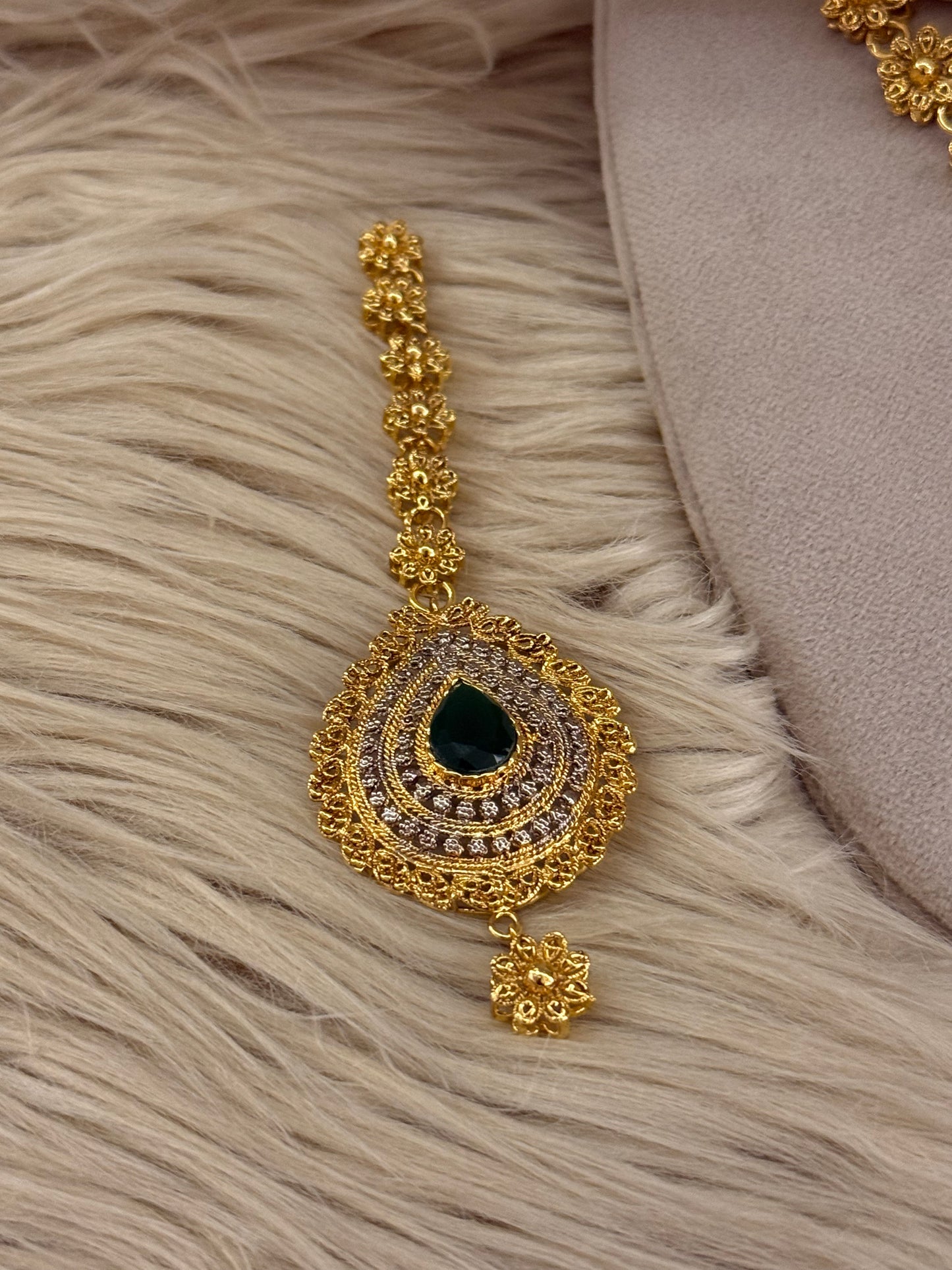Gold Plated Bridal Set-Bs92