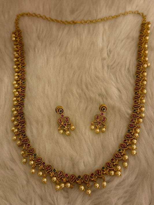 Gold Plated Mala Set-Ms5