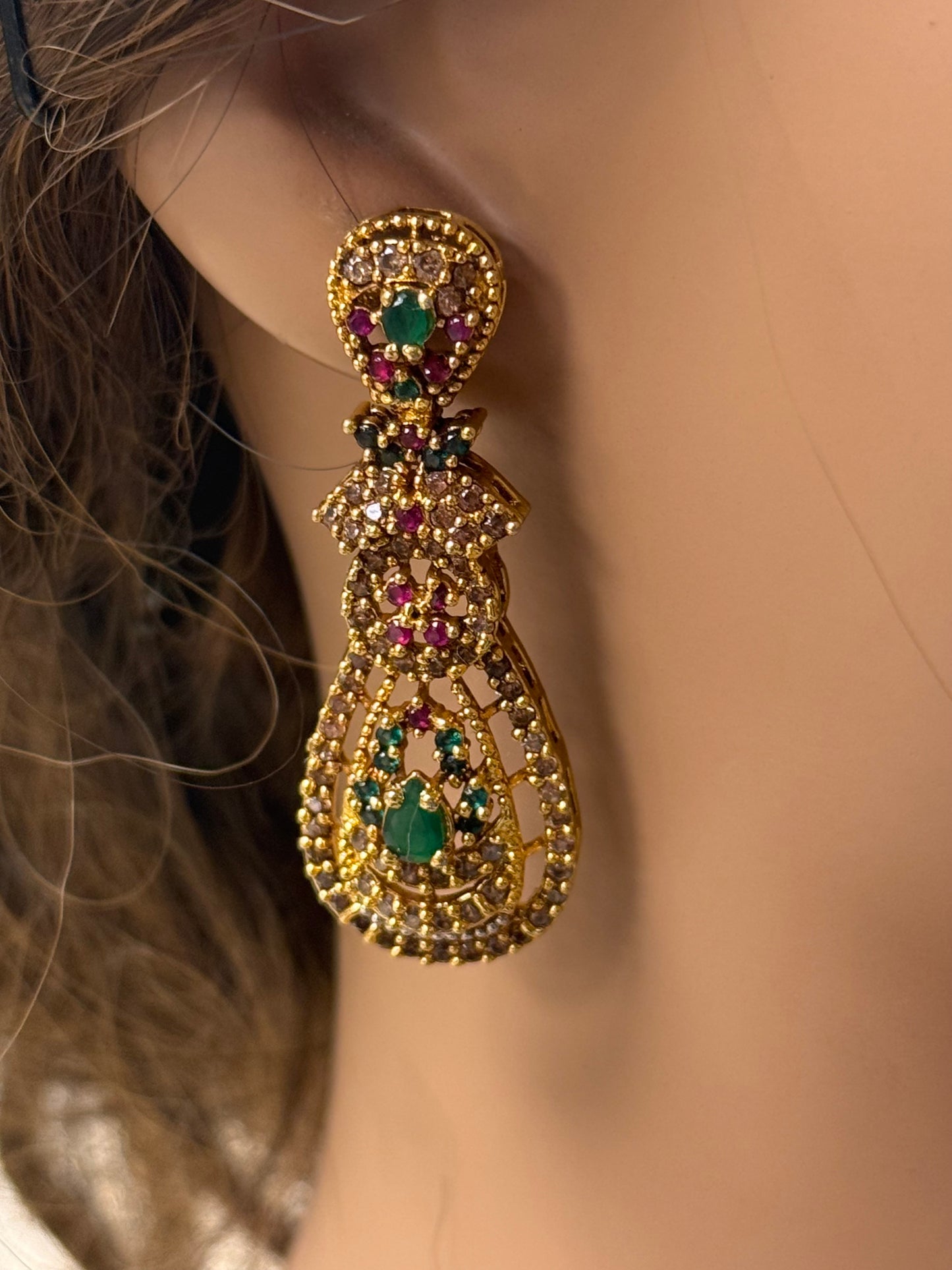 Goldplated Earrings-Er113