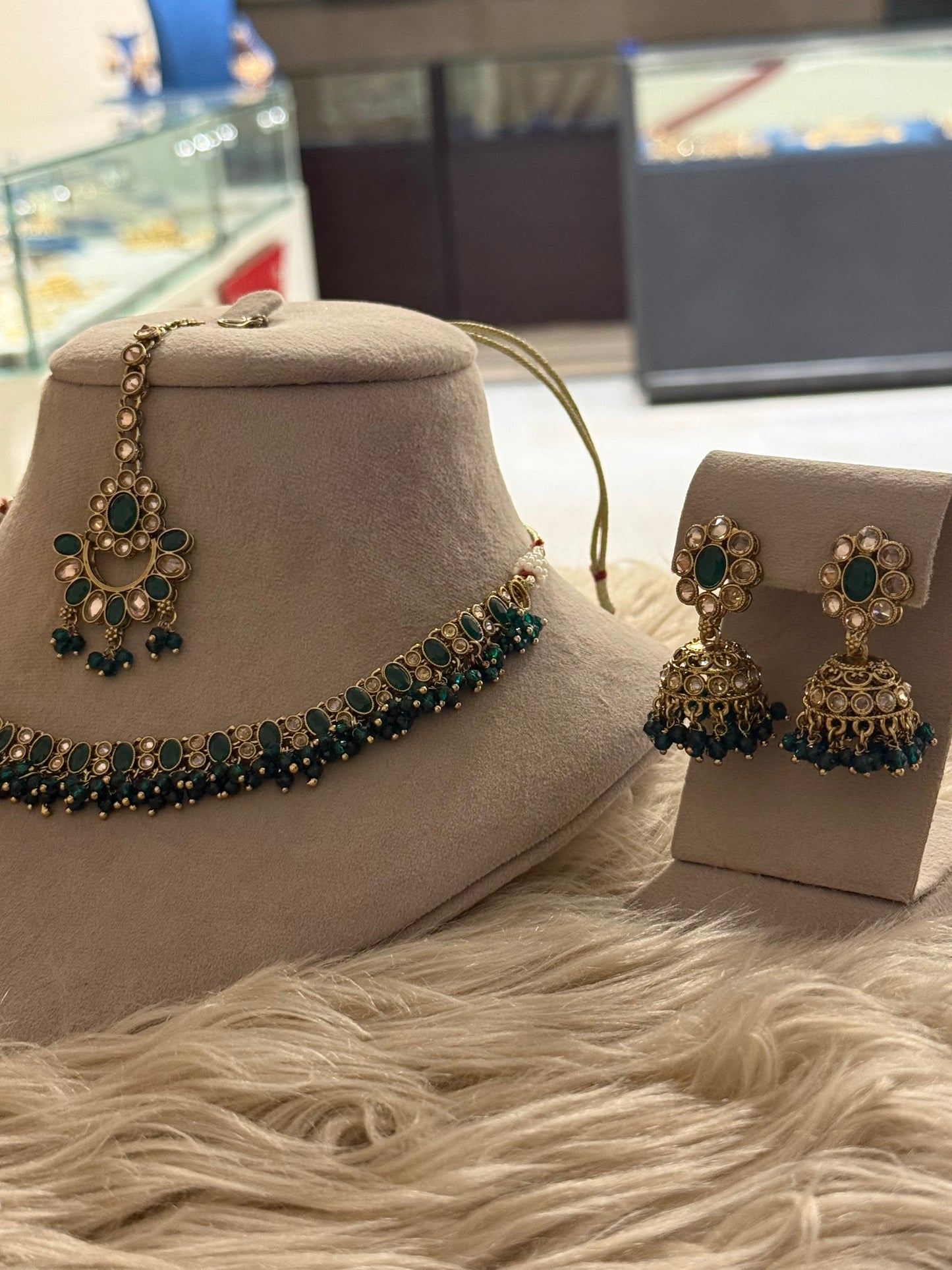 Goldplated Necklace Set-Ns101