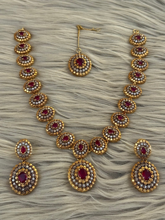 Goldplated Bridal Set-Bs152