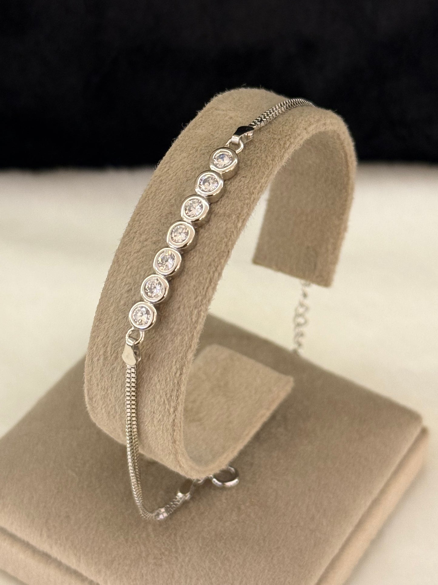925 Silver Bracelet-SBS64