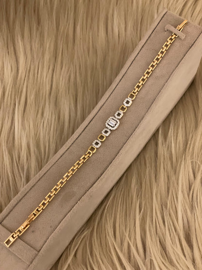 Goldplated Bracelet-Bs56
