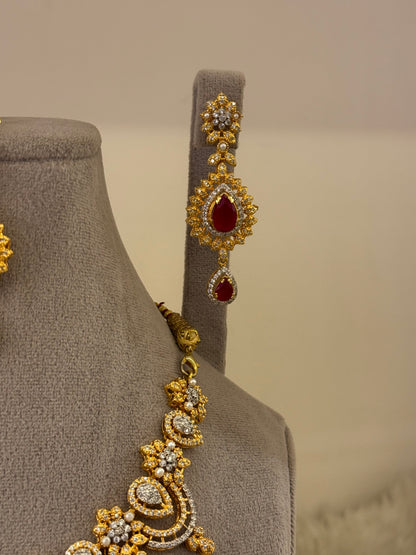 Goldplated bridal set-Bs90