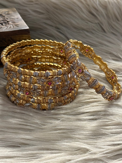 Goldplated Bangles-B51