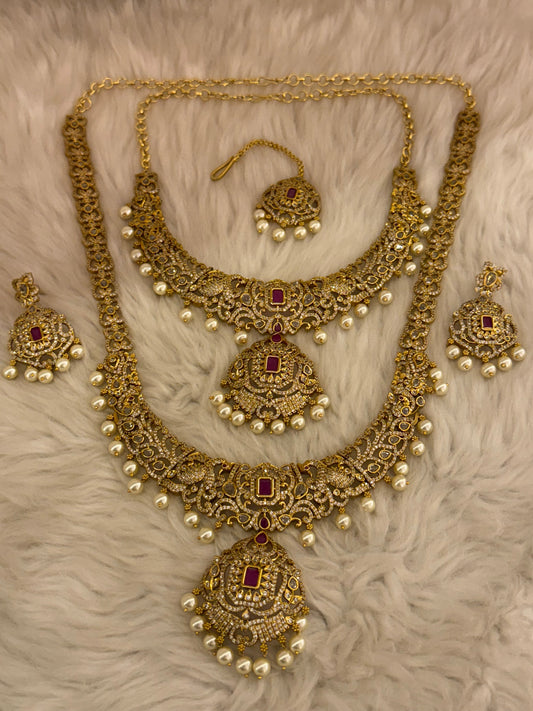 Gold Plated Mala Set-Ms6