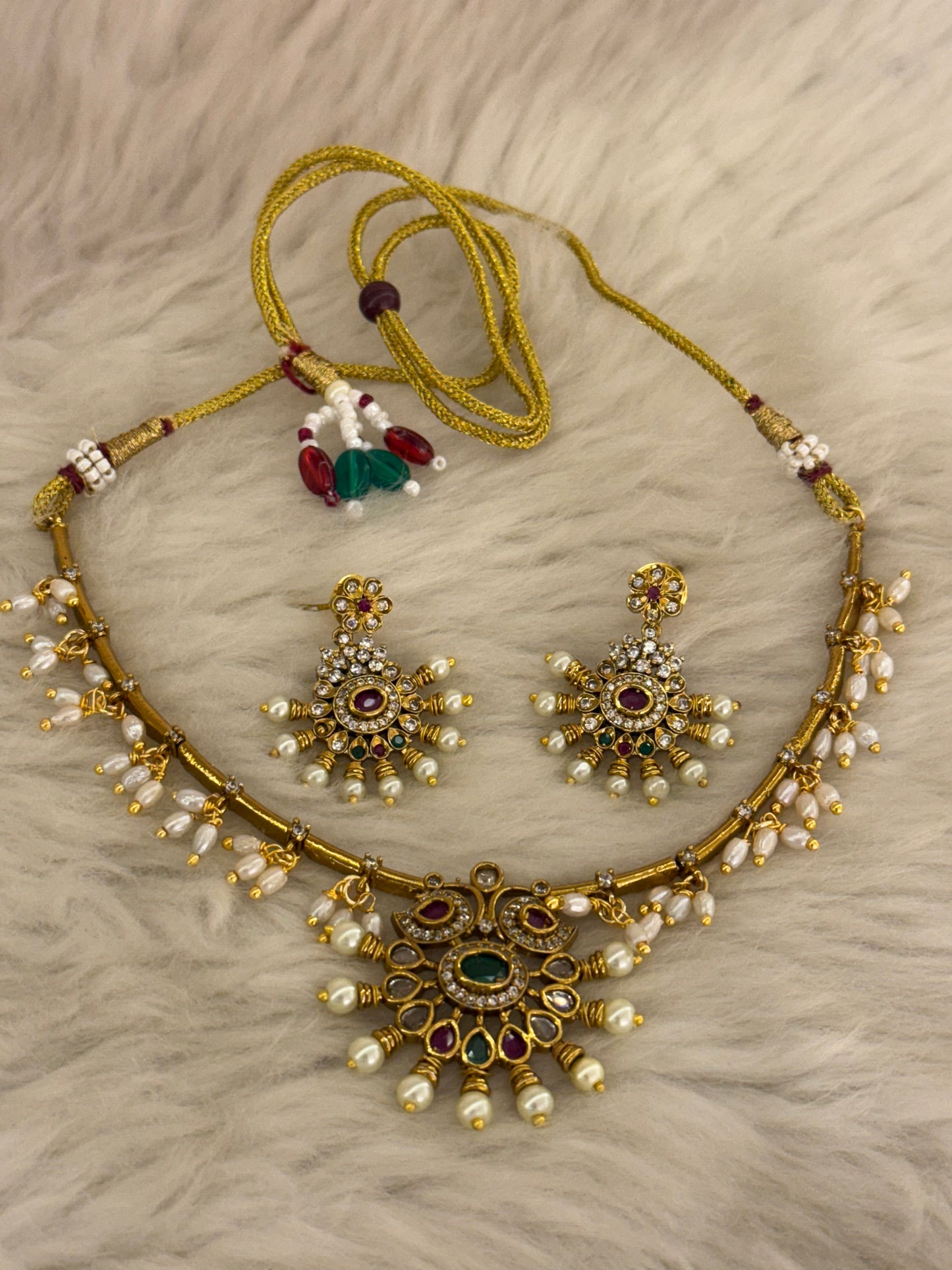 Goldplated Necklace Set-Ns29