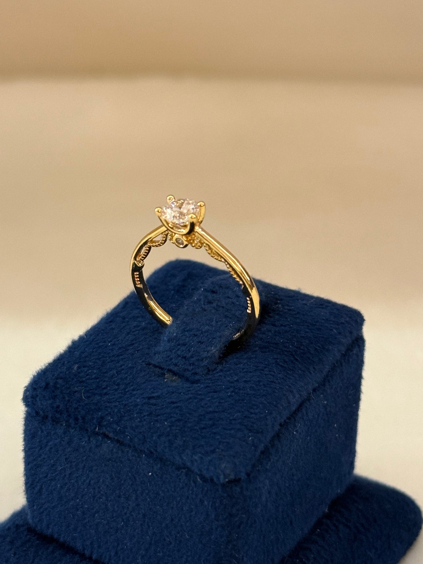 GoldPlated Ring-R294