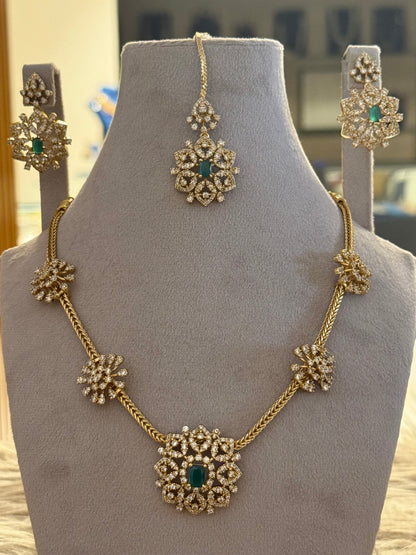 Goldplated Necklace Set-Ns116