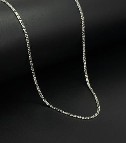Rhodium Plated Chain-Ch9