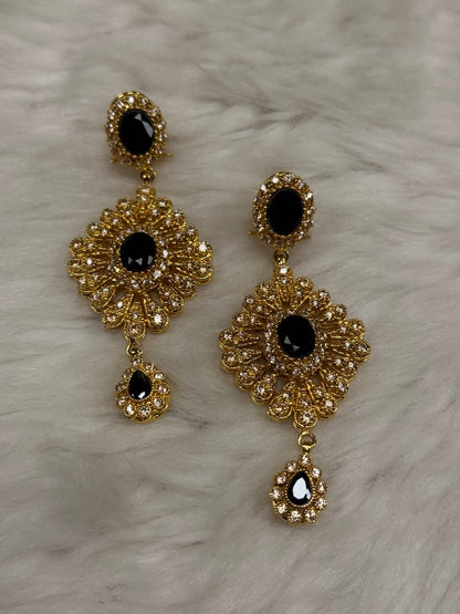 Golden Bloom Earrings-Er22