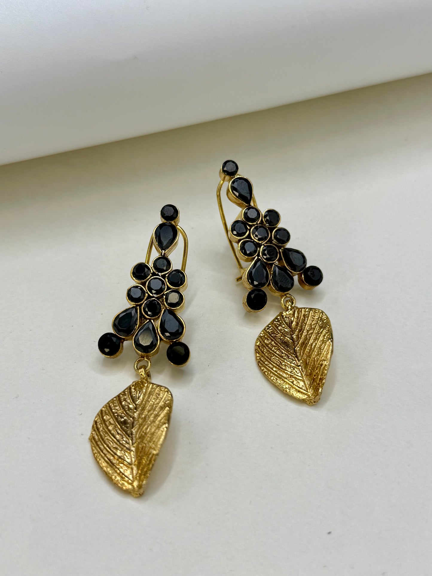 Leaf Polki Earrings-ER7