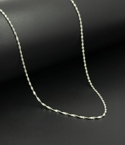 Rhodium Plated Chain-Ch7