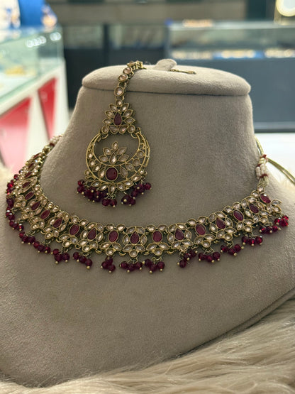 Goldplated Necklace Set-Ns99