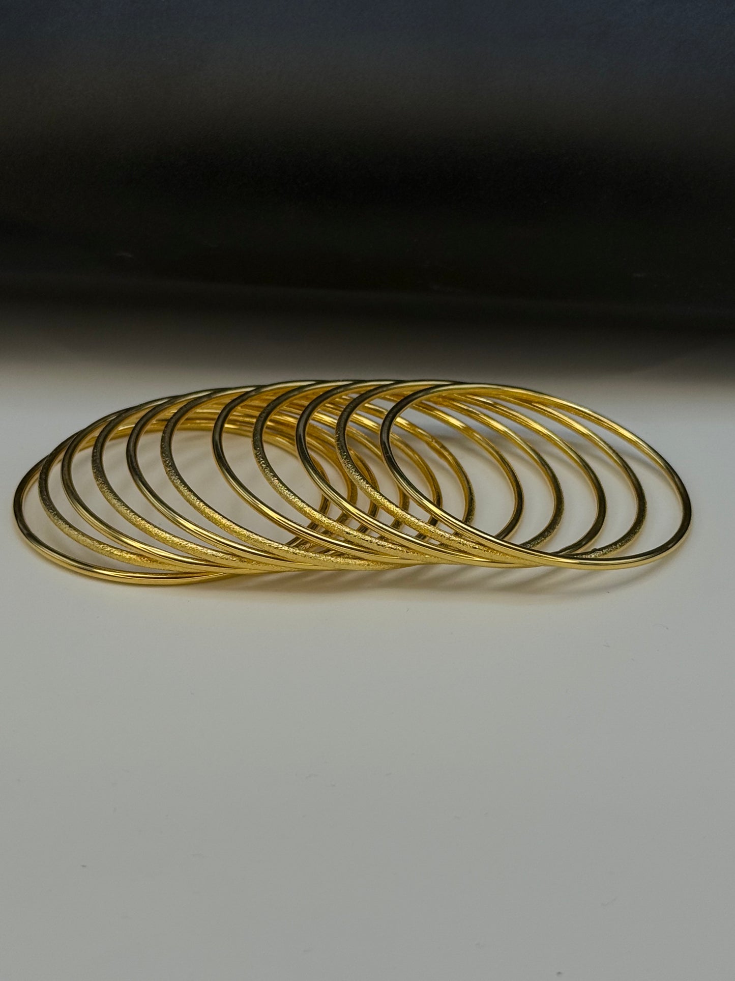 Gold Plated Bangles-B19