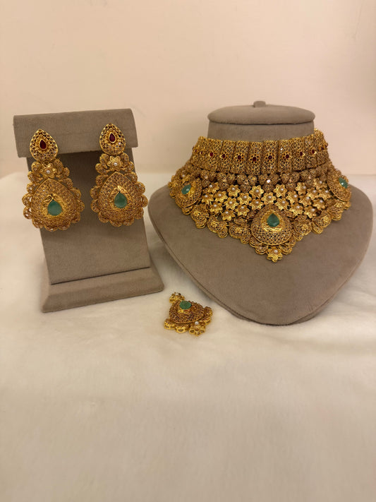 Goldplated Bridal Set-Bs166
