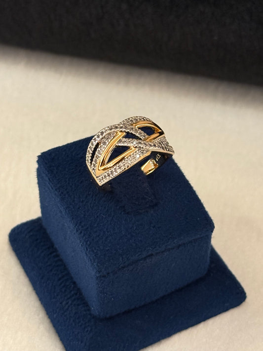 GoldPlated Ring-R120
