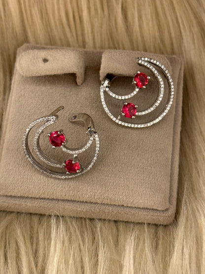 925 Silver GoldPlated Tops-STP113