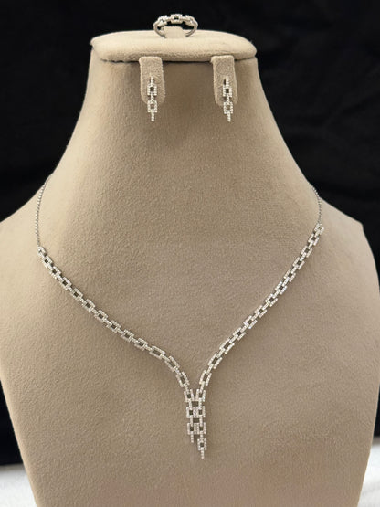925 Necklace Set-SNS52