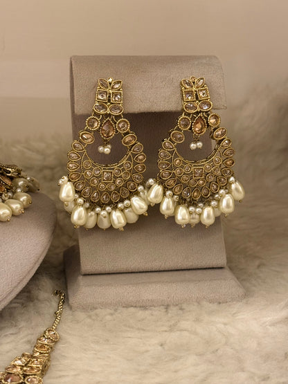 Goldplated bridal set-Bs86
