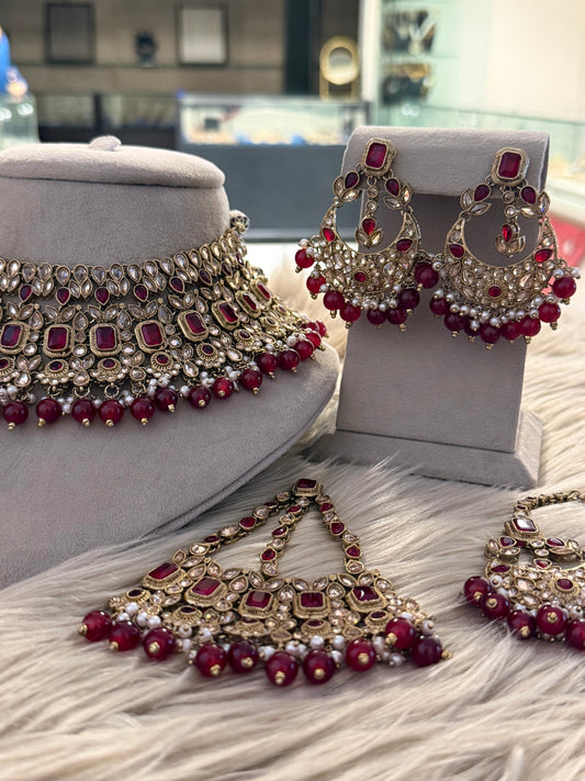 Goldplated Bridal Set-Bs145