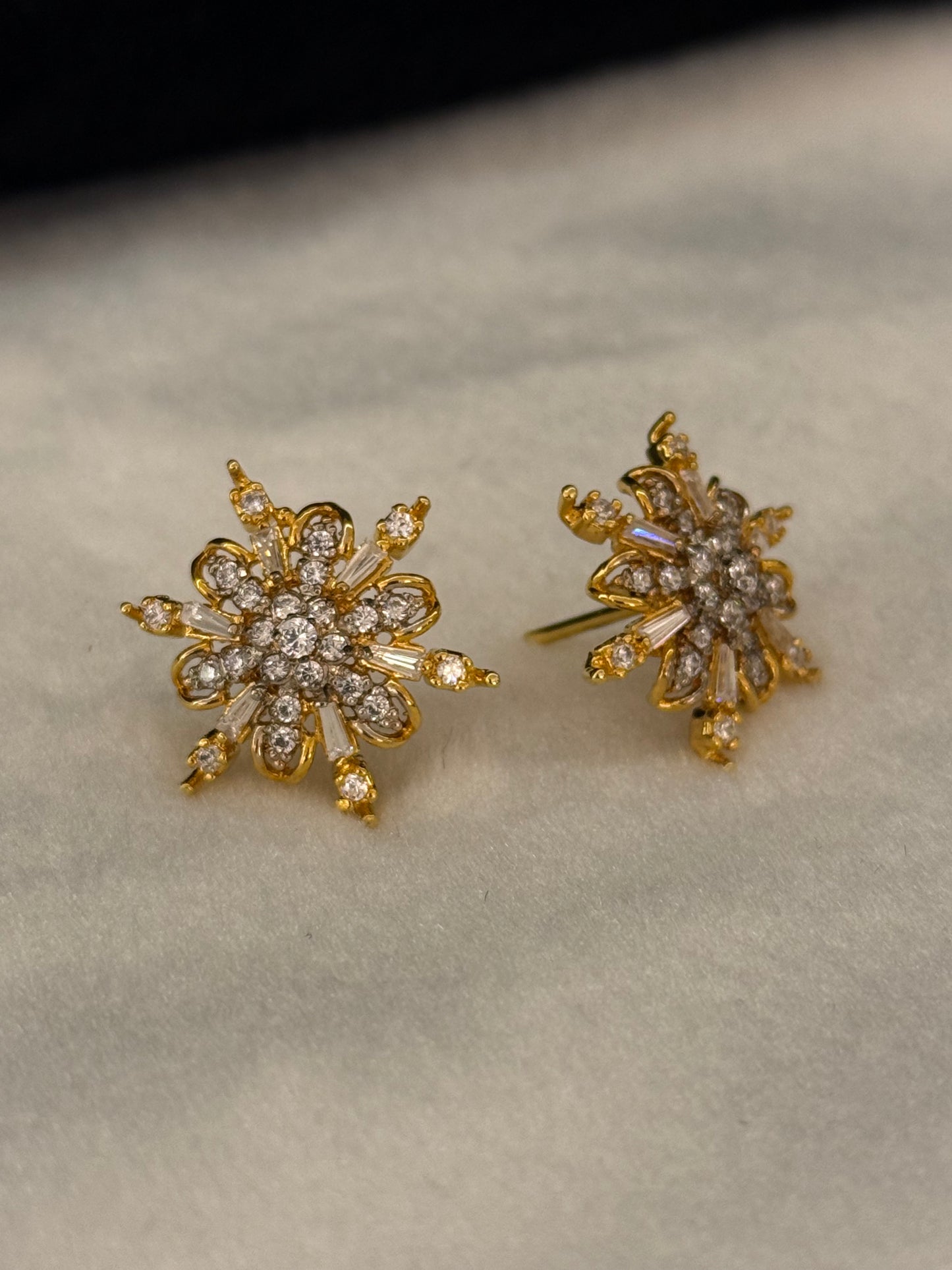 925 Silver GoldPlated Tops-STP61