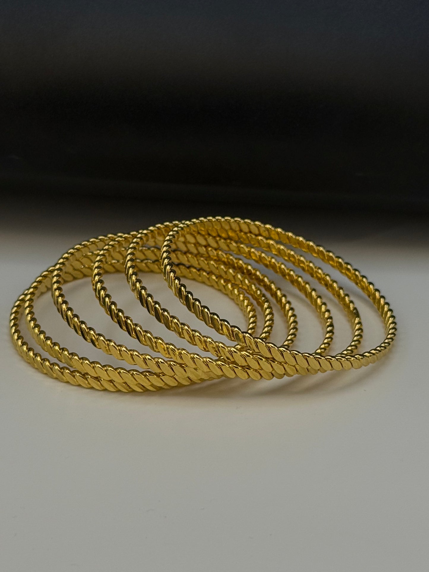 Gold Plated Bangles-B20