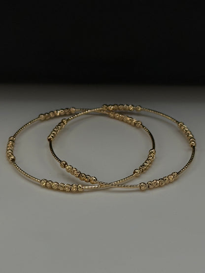 Gold Plated Bangles-B16