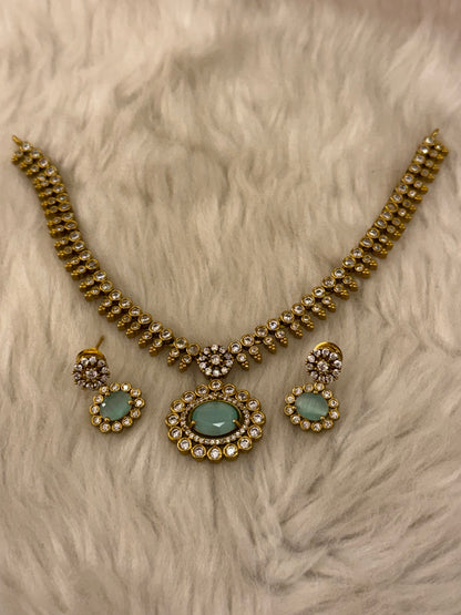 Goldplated necklace set-Ns70