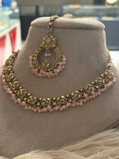 Goldplated Necklace Set-Ns98