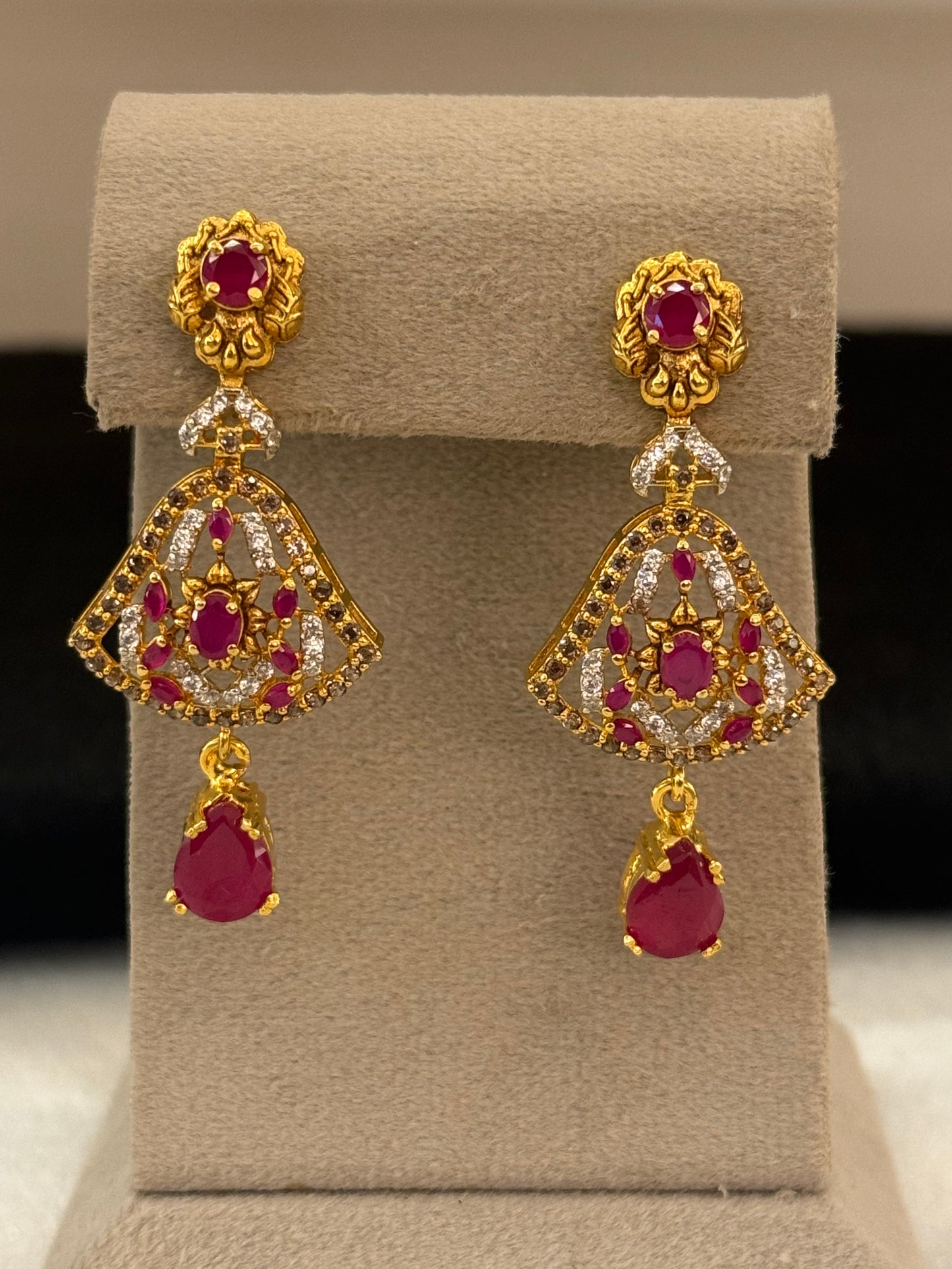 925 Goldplated Earrings-SER10