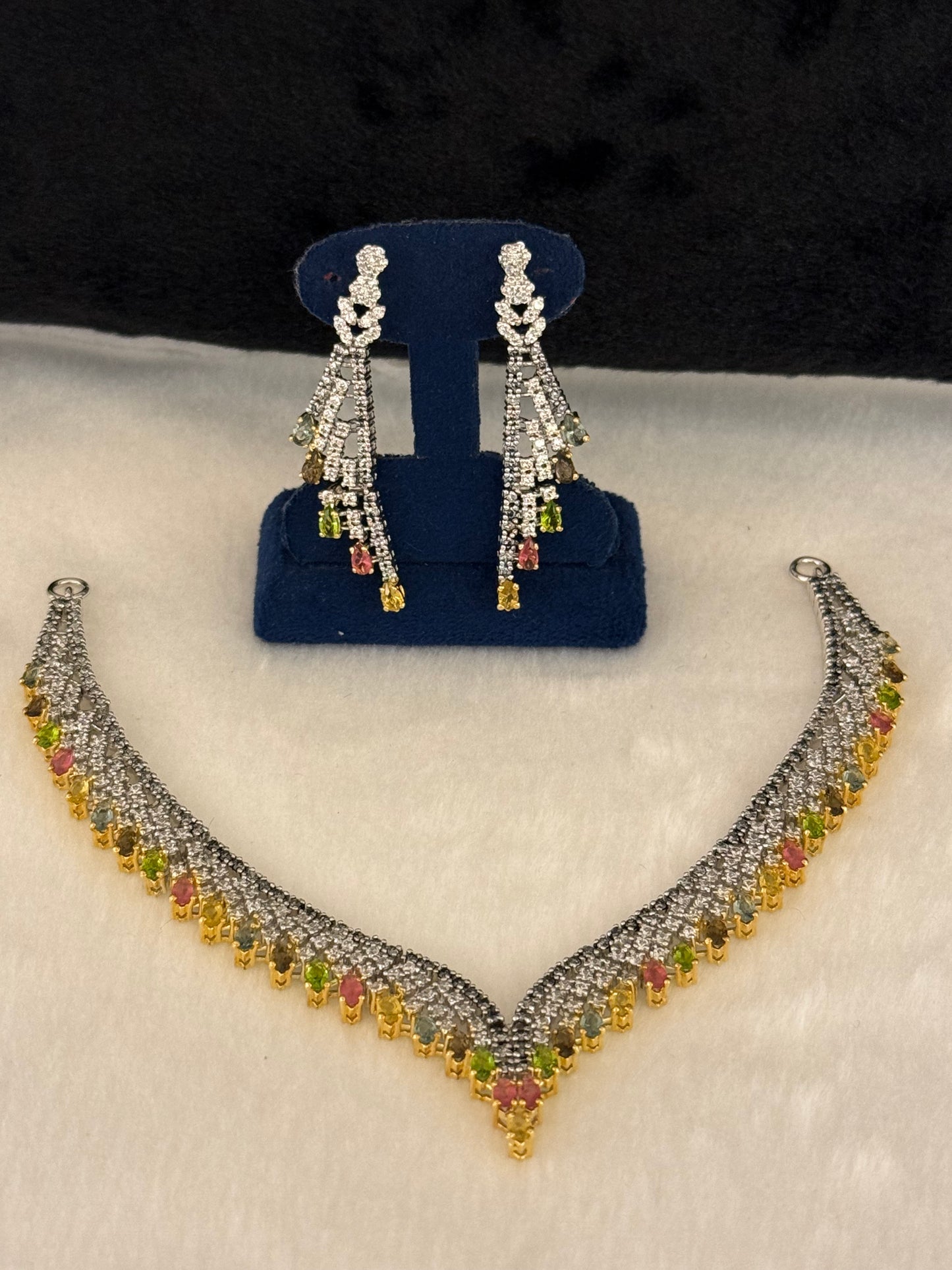 925 Necklace Set-SNS45