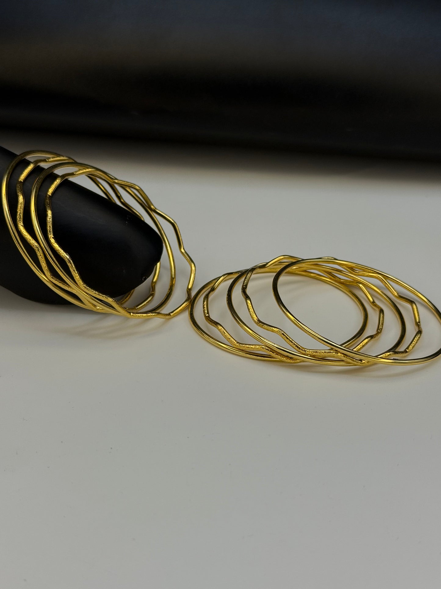 Gold Plated Bangles-B18