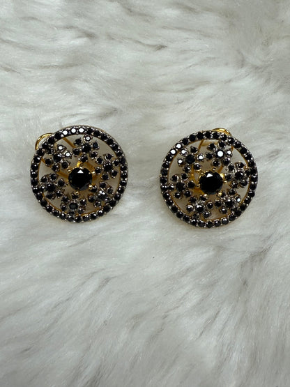 Golden Glow Studs-Tp39