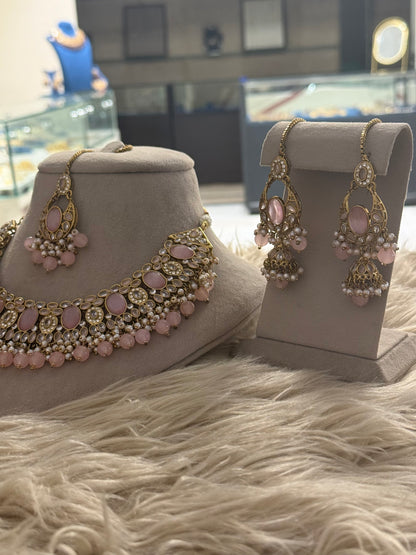 Goldplated Necklace Set-Ns94