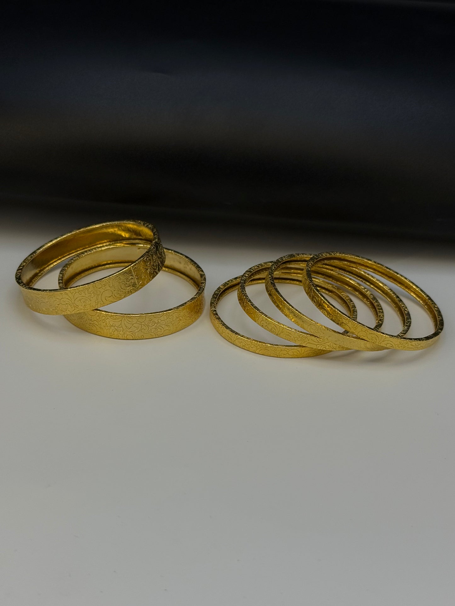 Gold Plated Bangles-B15