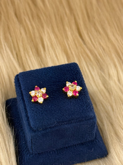 925 Silver GoldPlated Tops-STP108