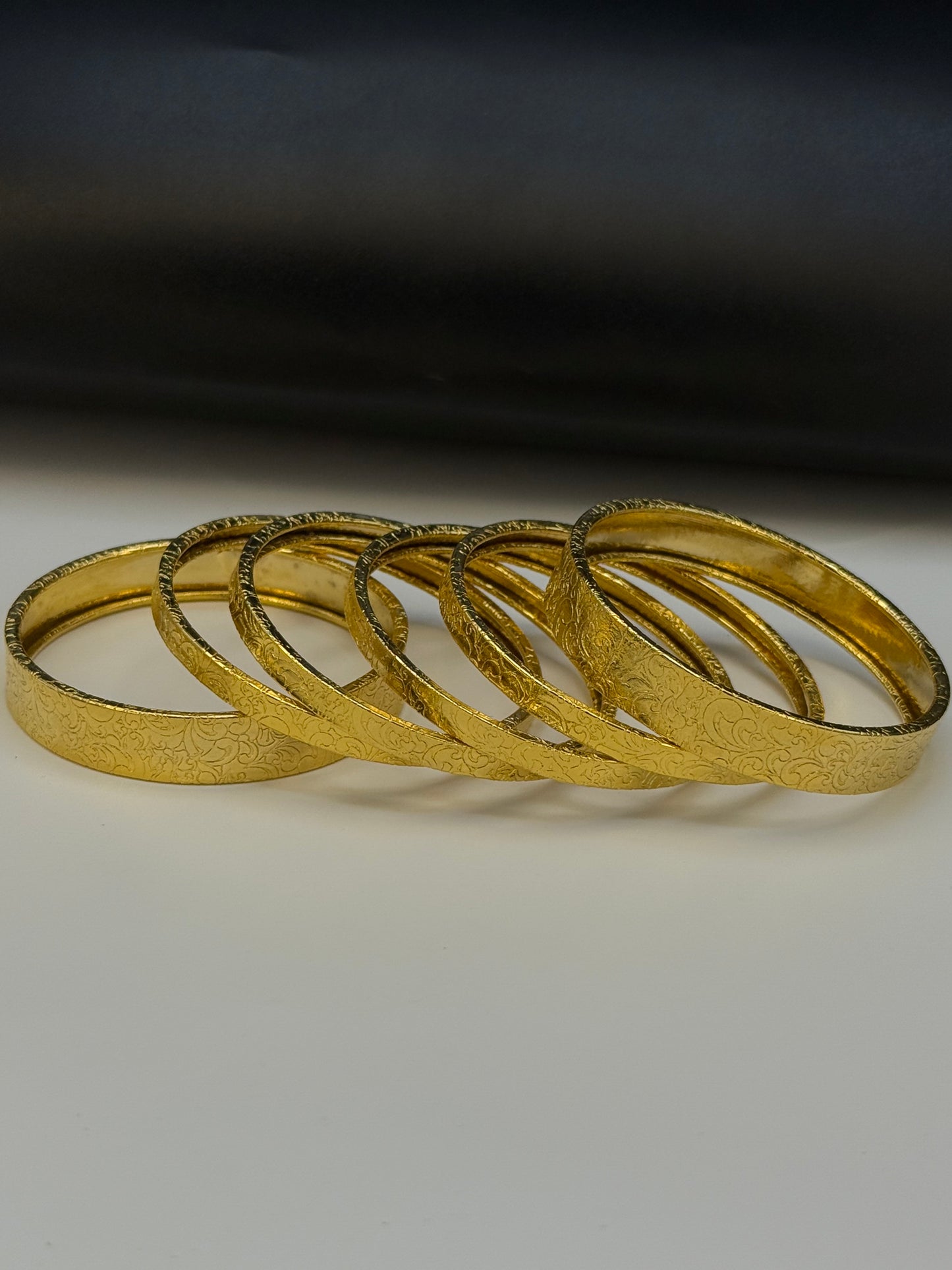 Gold Plated Bangles-B15