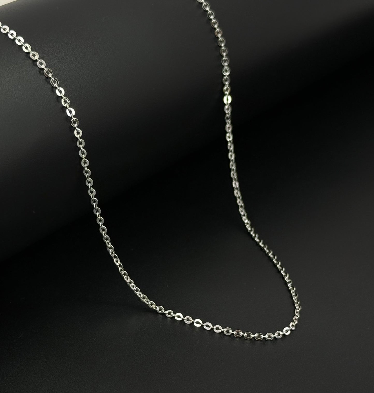 Rhodium Plated Chain-Ch8