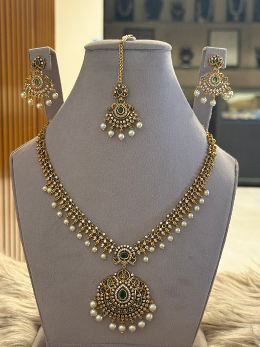 Goldplated Necklace Set-Ns117